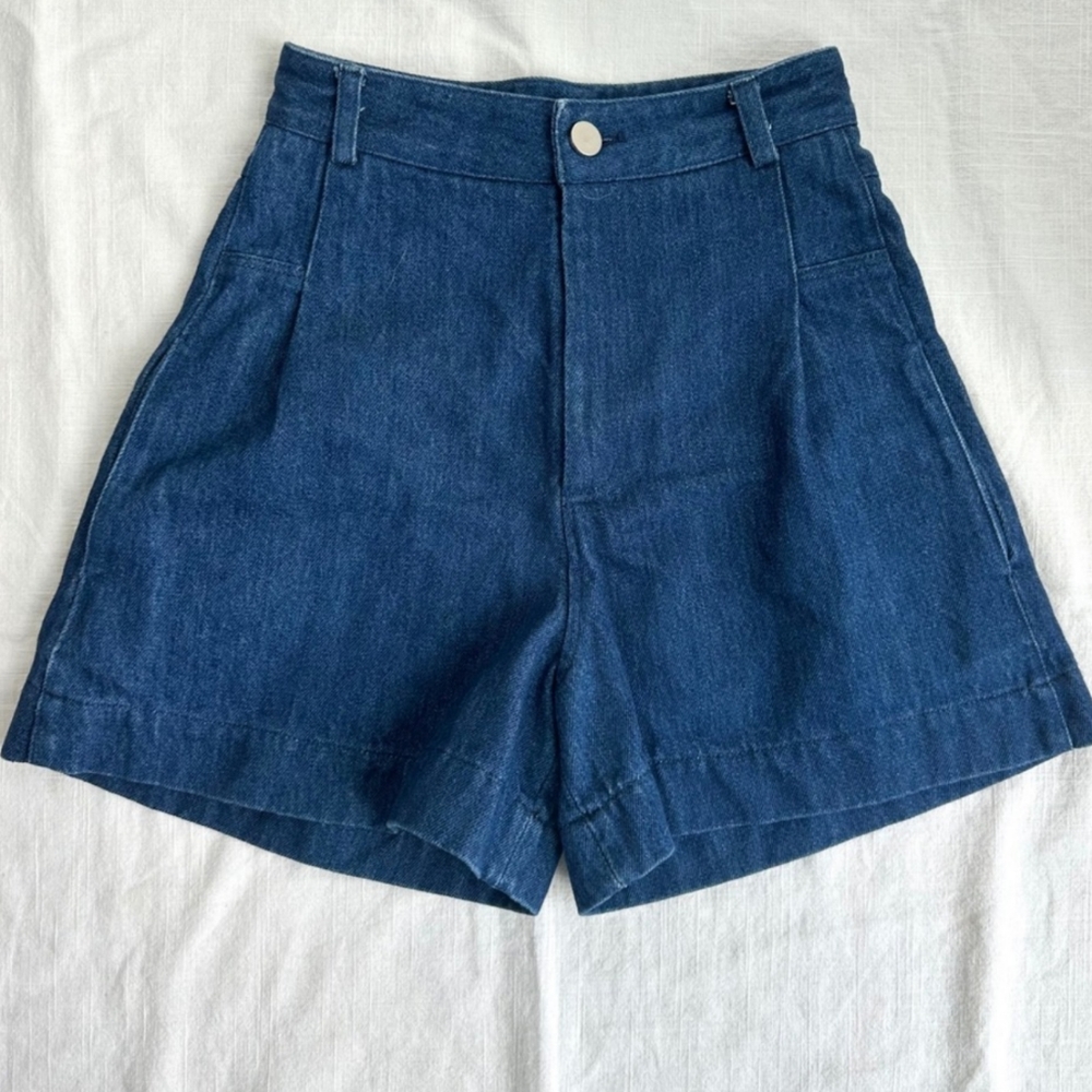 G. Label GOOP Classic Blue Denim Women's Shorts